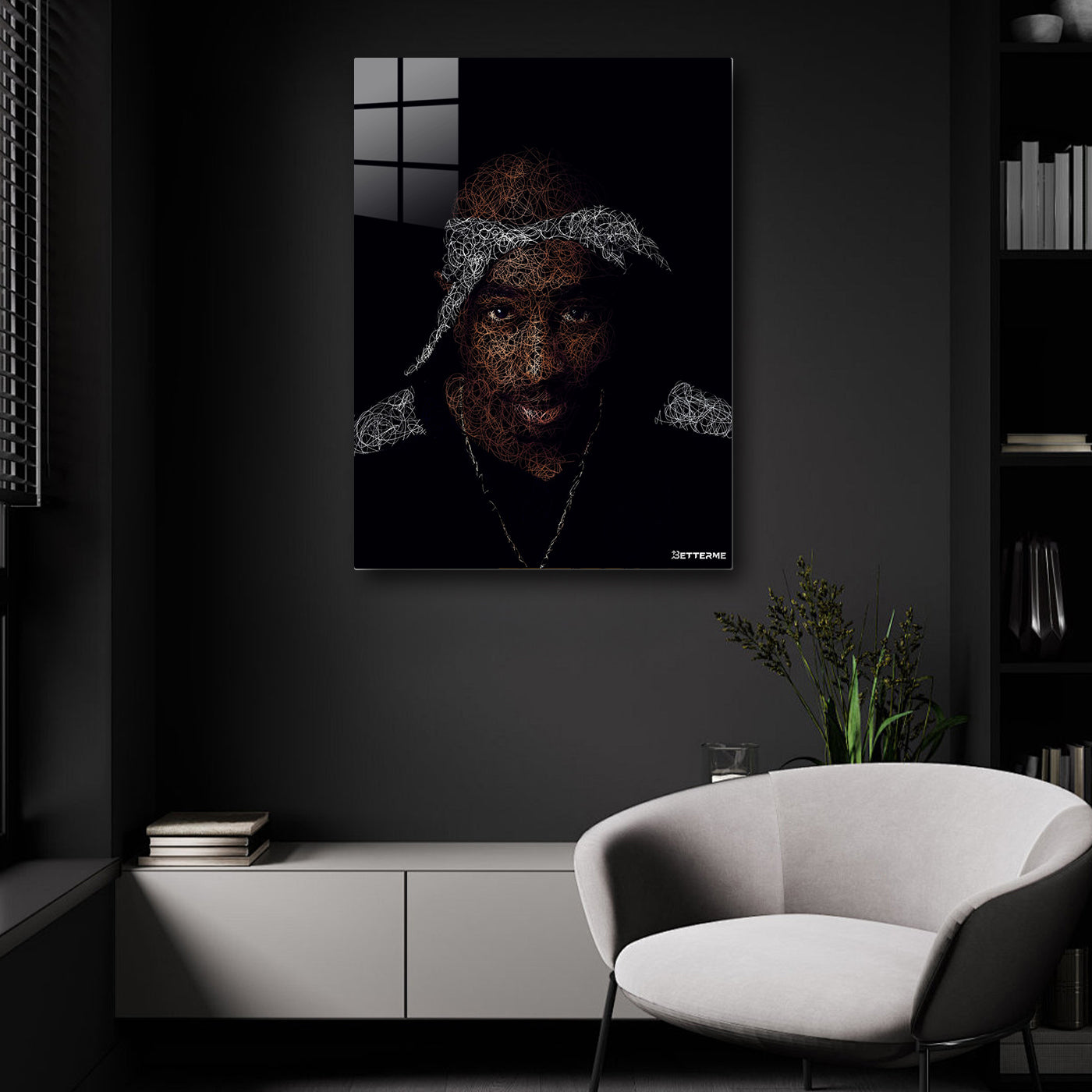 Dark Scribbles 2Pac
