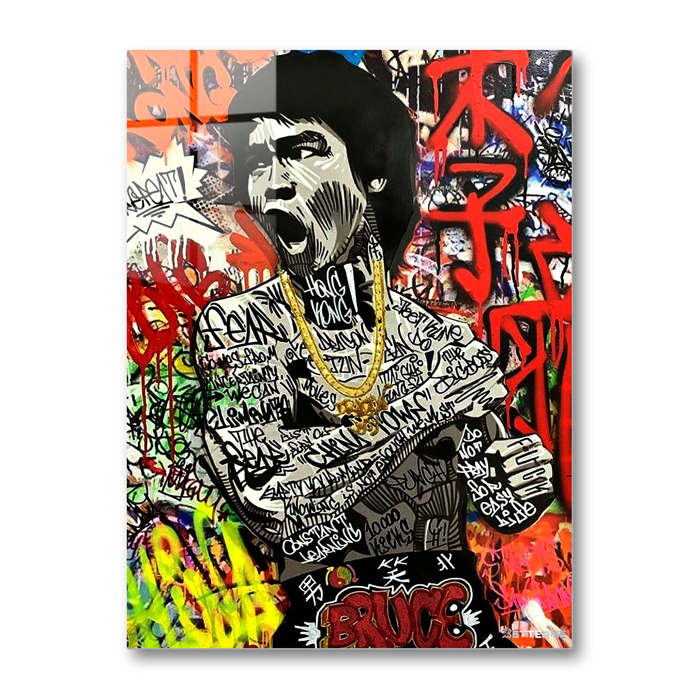 Enter the Dragon Graffiti
