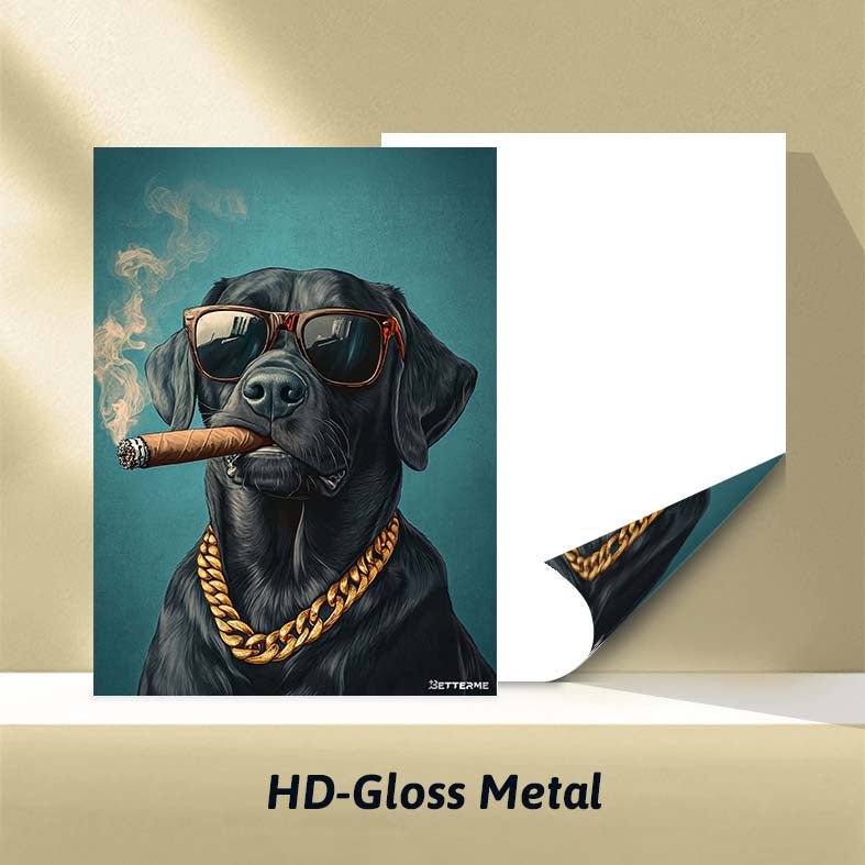 The smoking dog