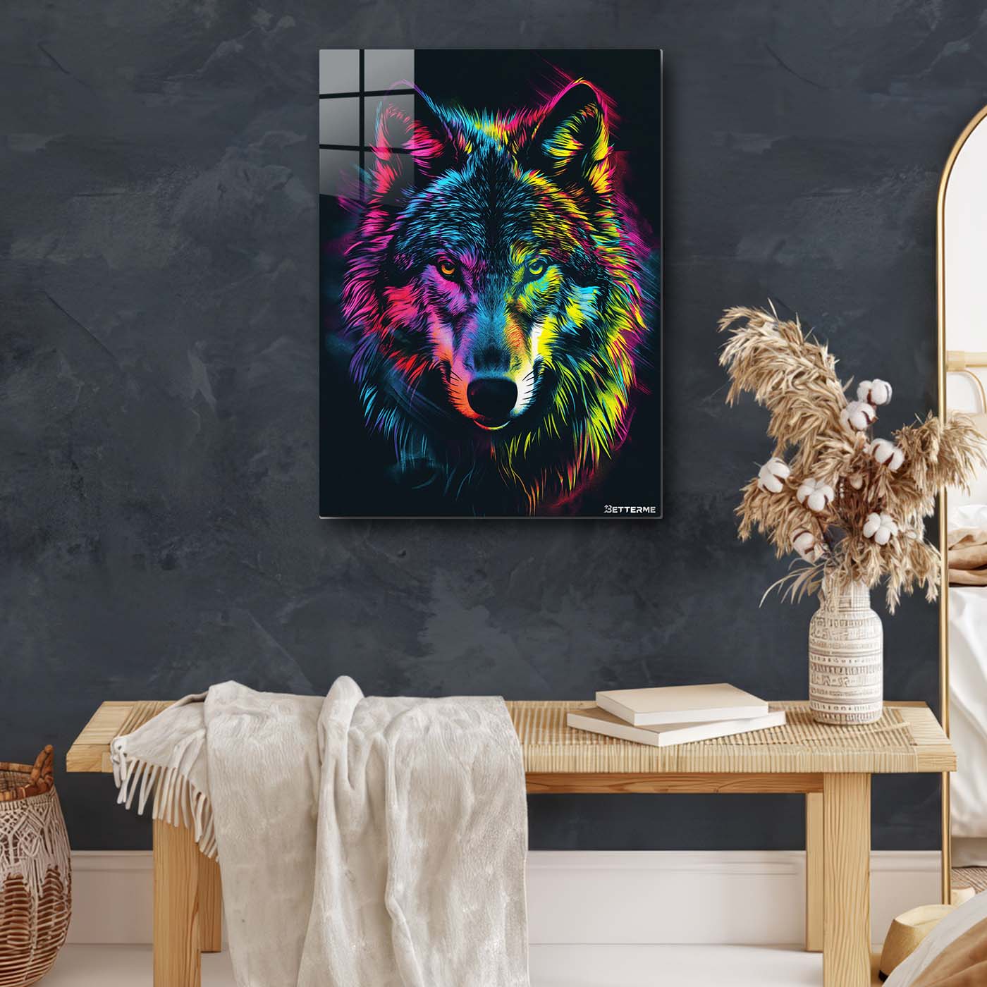 BO0012 Wolf Neon