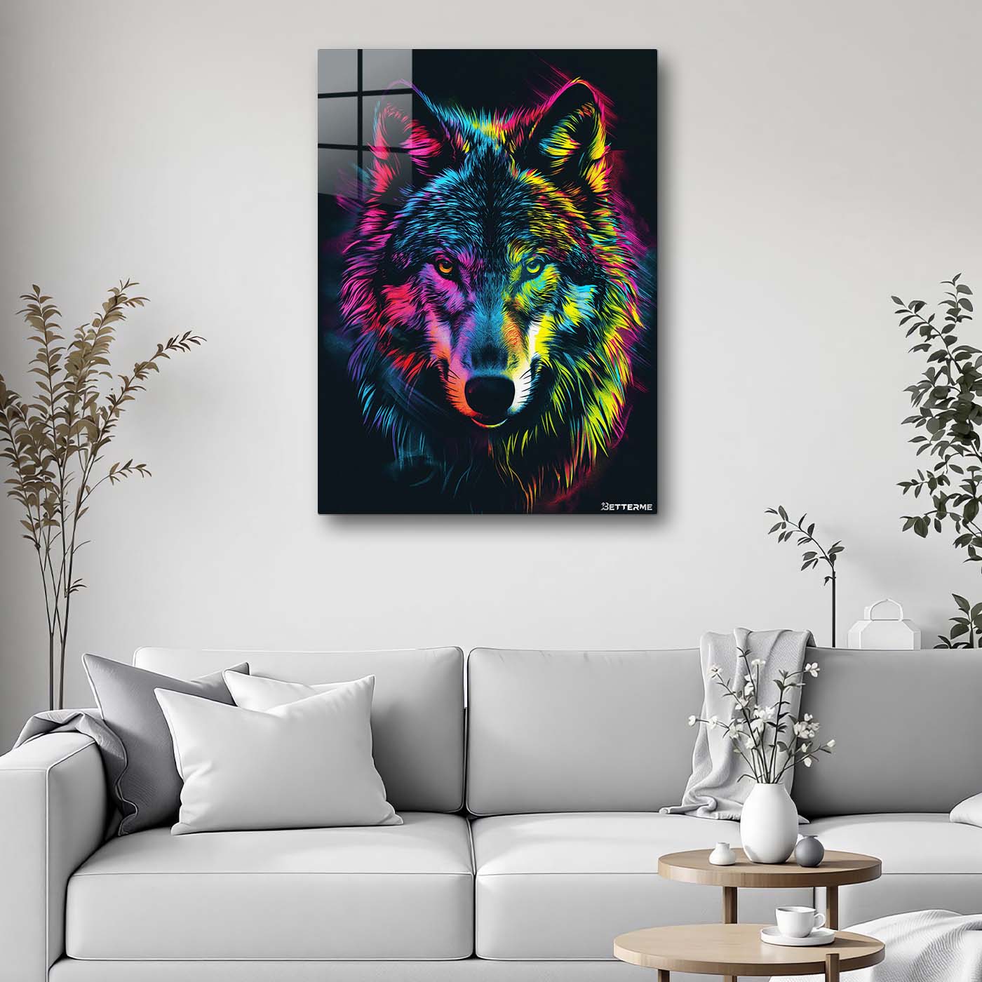 BO0012 Wolf Neon