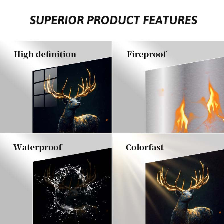 BO0014 Golden Deer