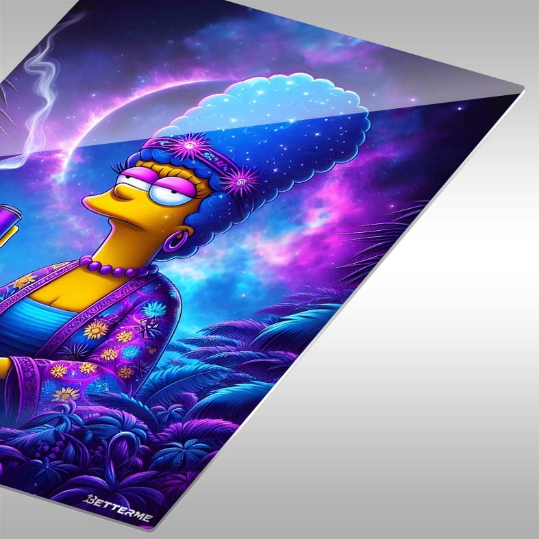 Blazed Marge Simpson