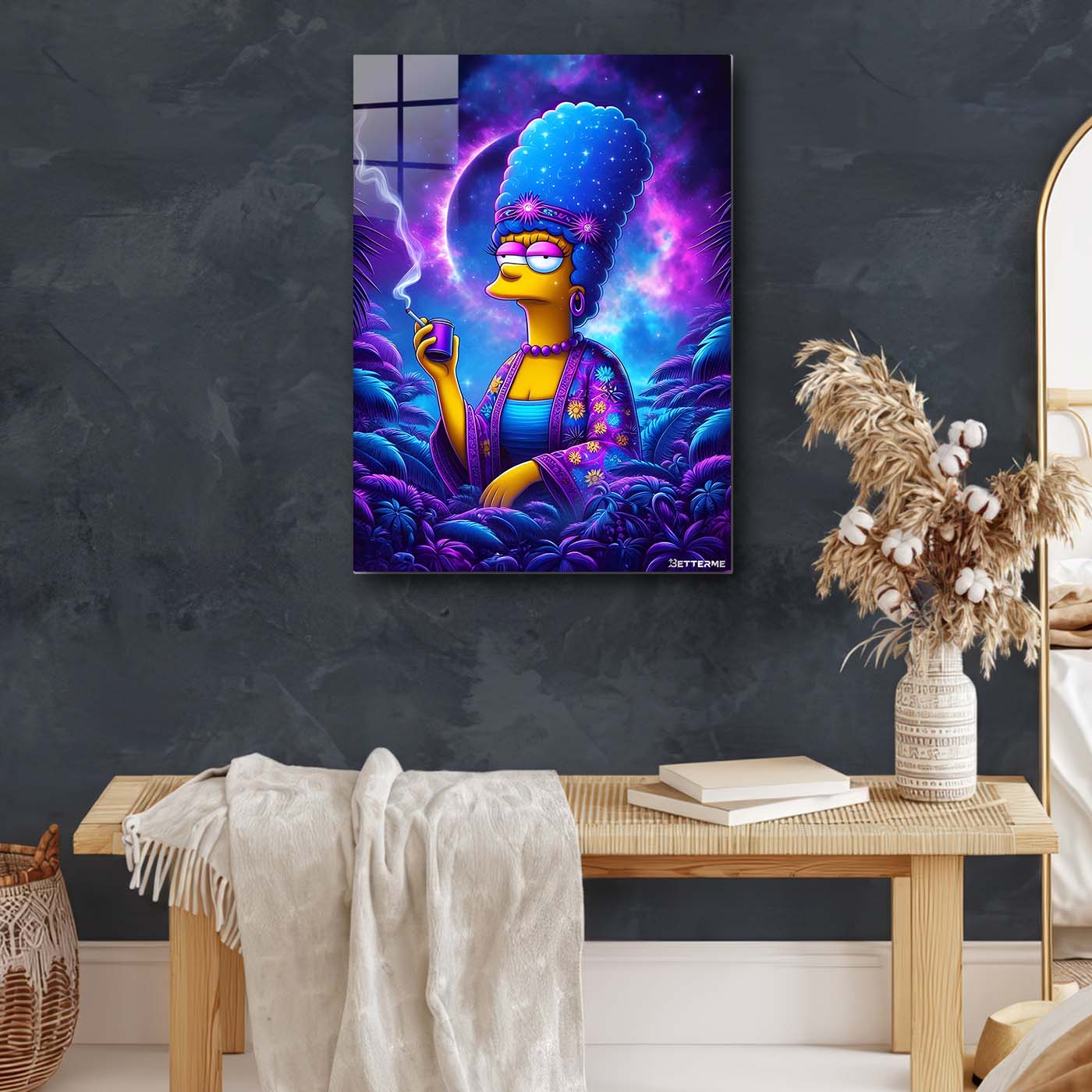Blazed Marge Simpson