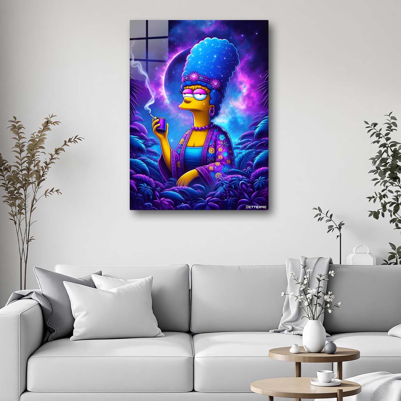 Blazed Marge Simpson