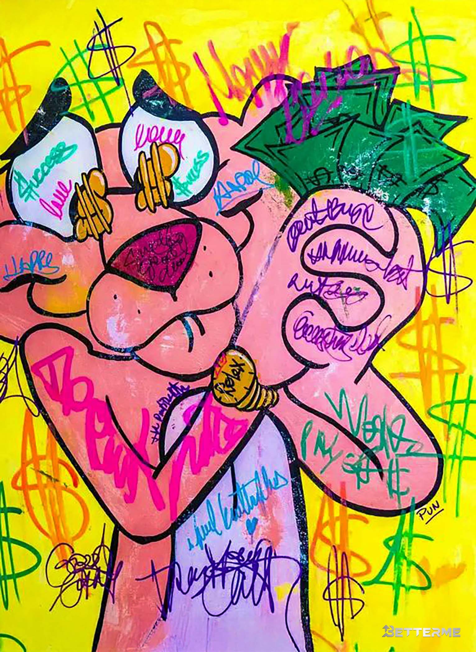 E009-Pink Panther Like Money