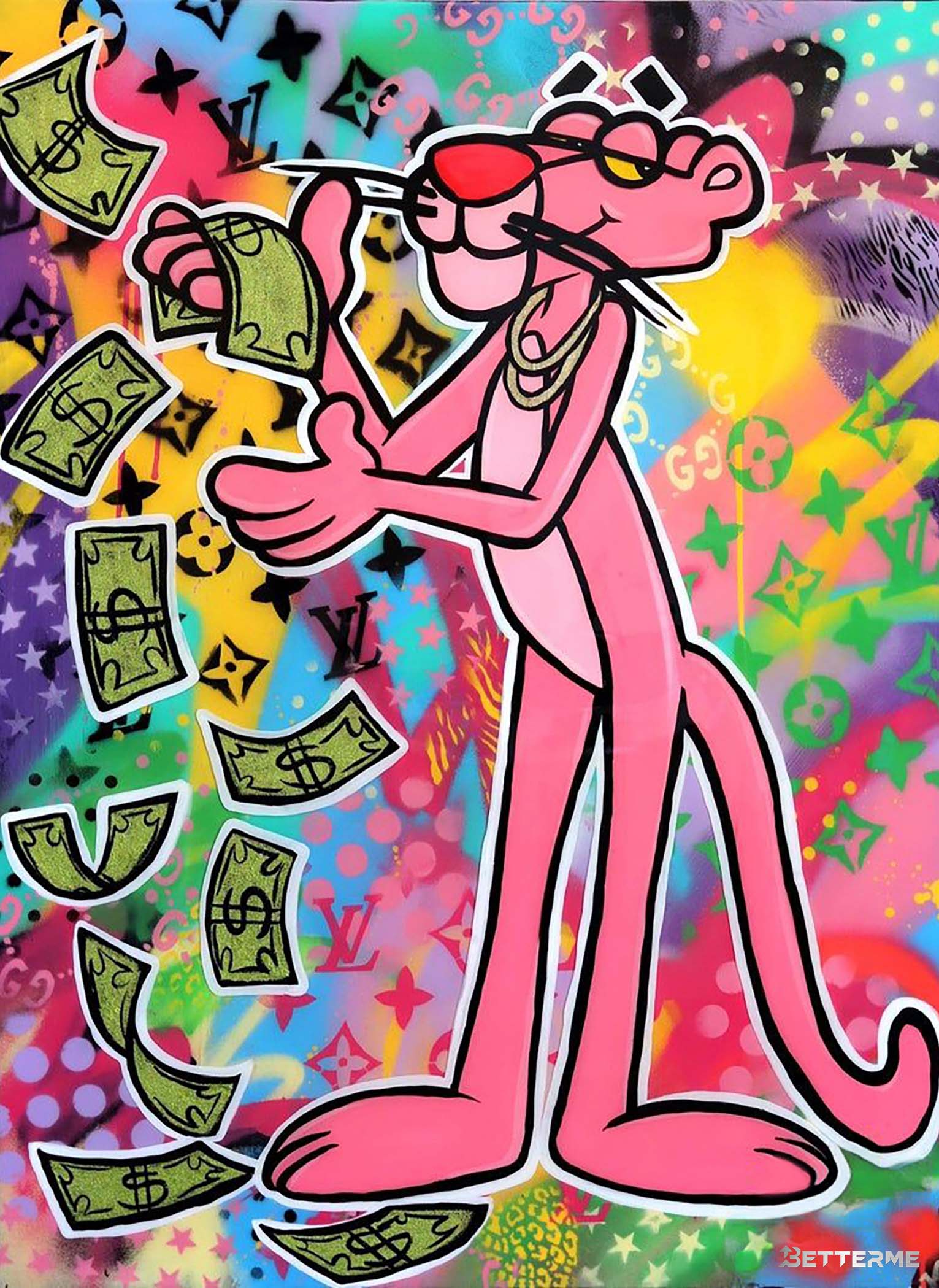 E010-Pink Panther Money
