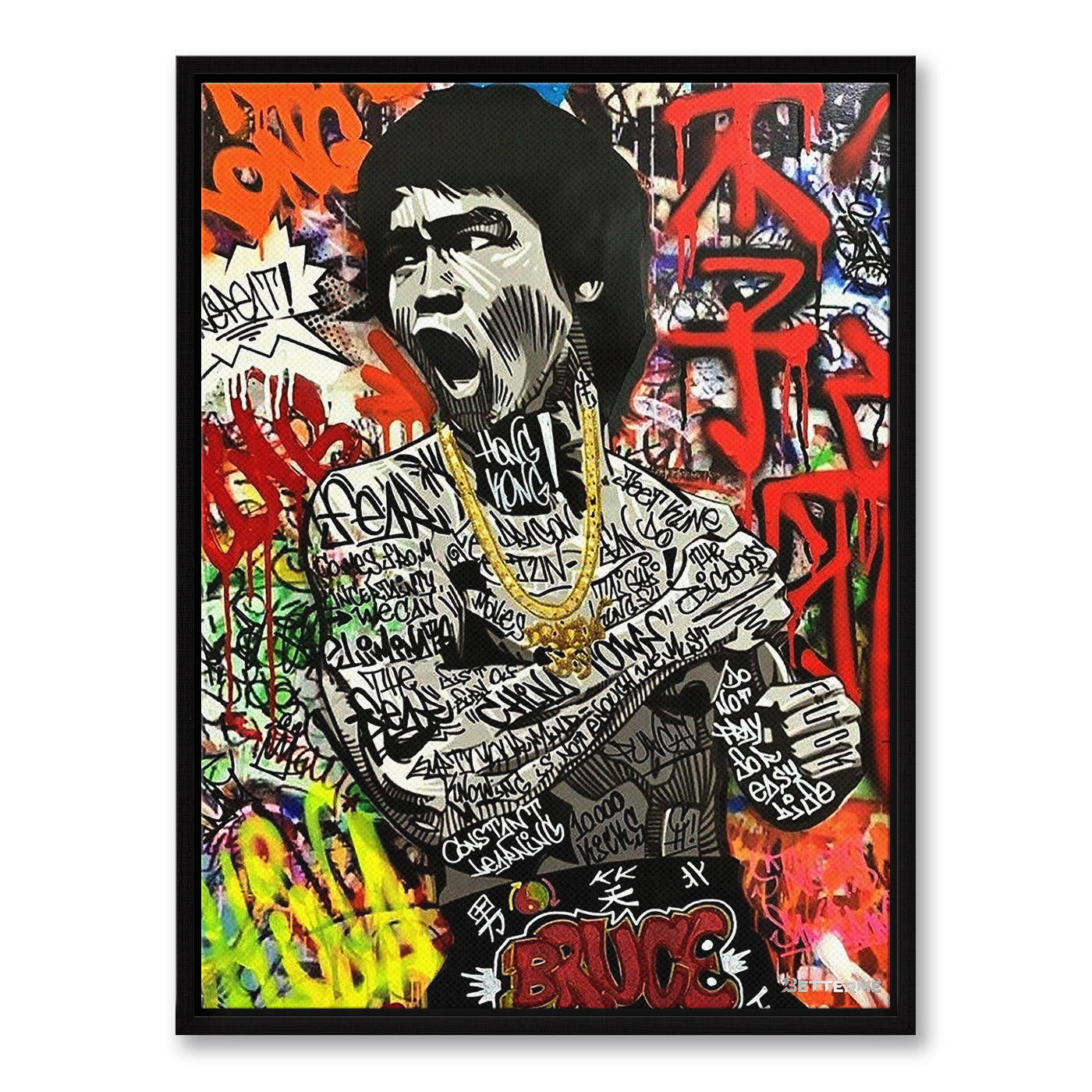Enter the Dragon Graffiti