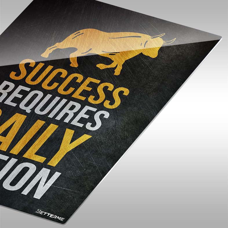 L016-SUCCESS REQUIRES DAILY ACTION