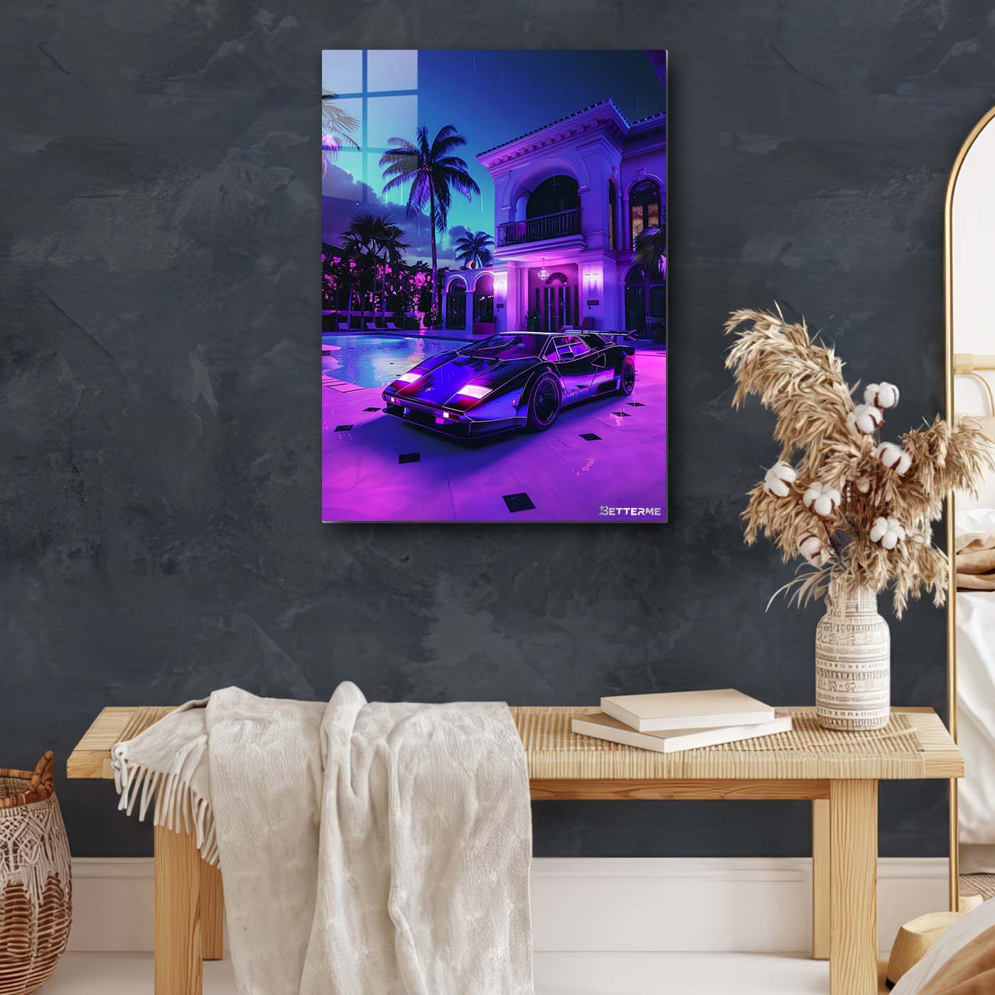 Lamborghini Countach _ Gaming Wall Art