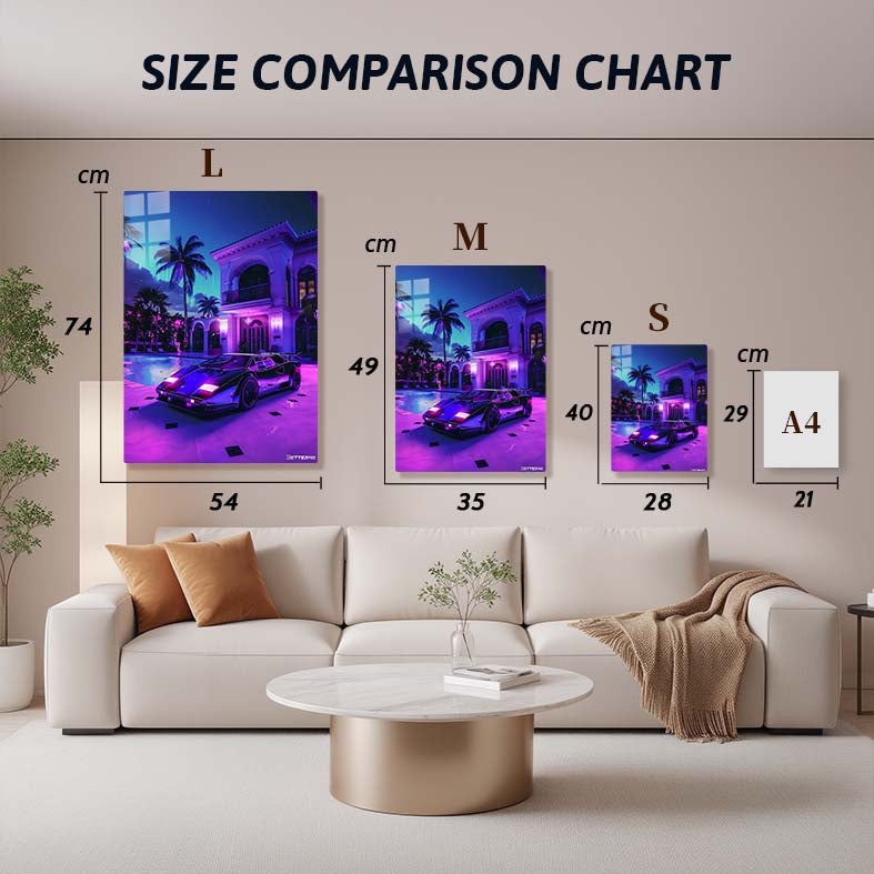 Lamborghini Countach _ Gaming Wall Art