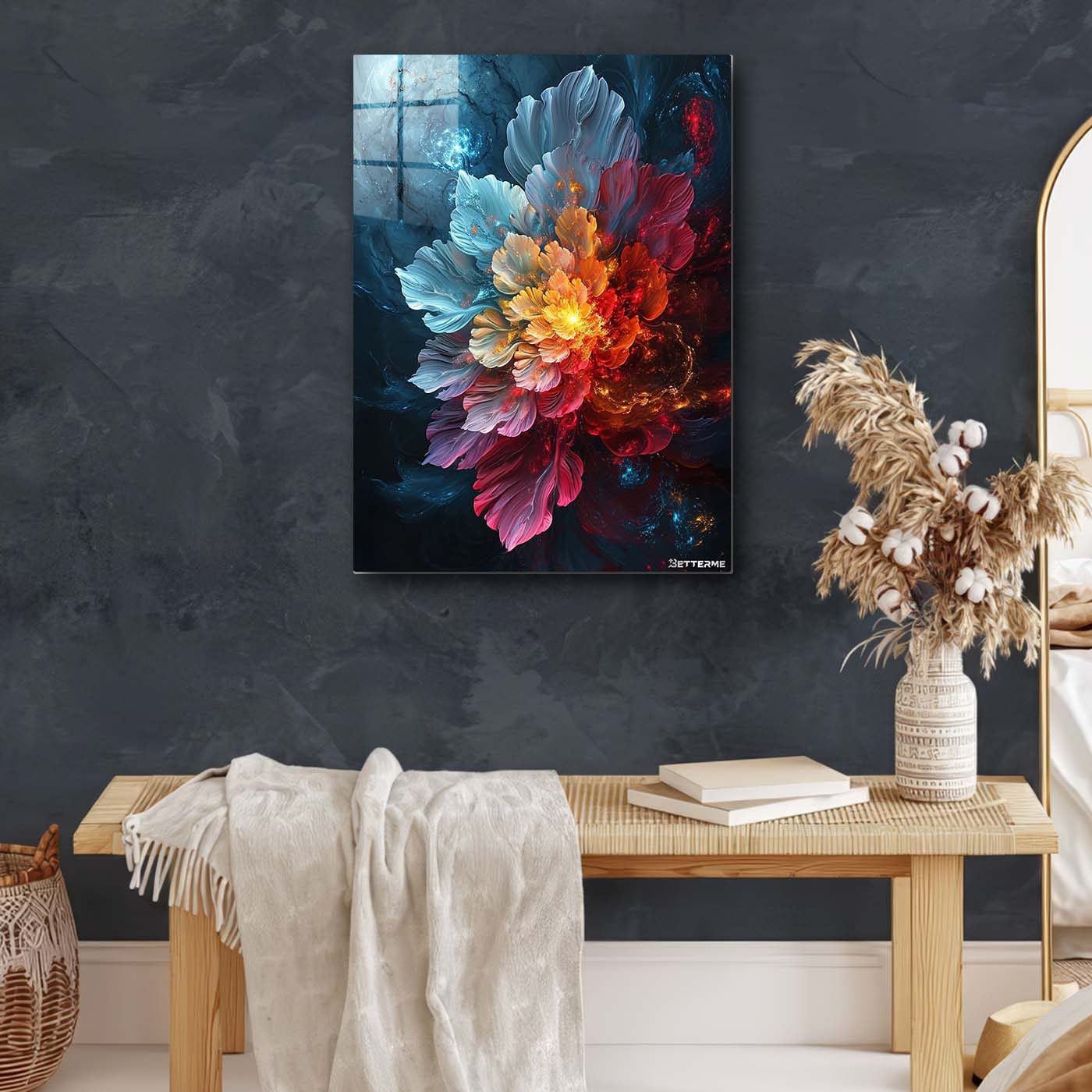 Neon Light Flower
