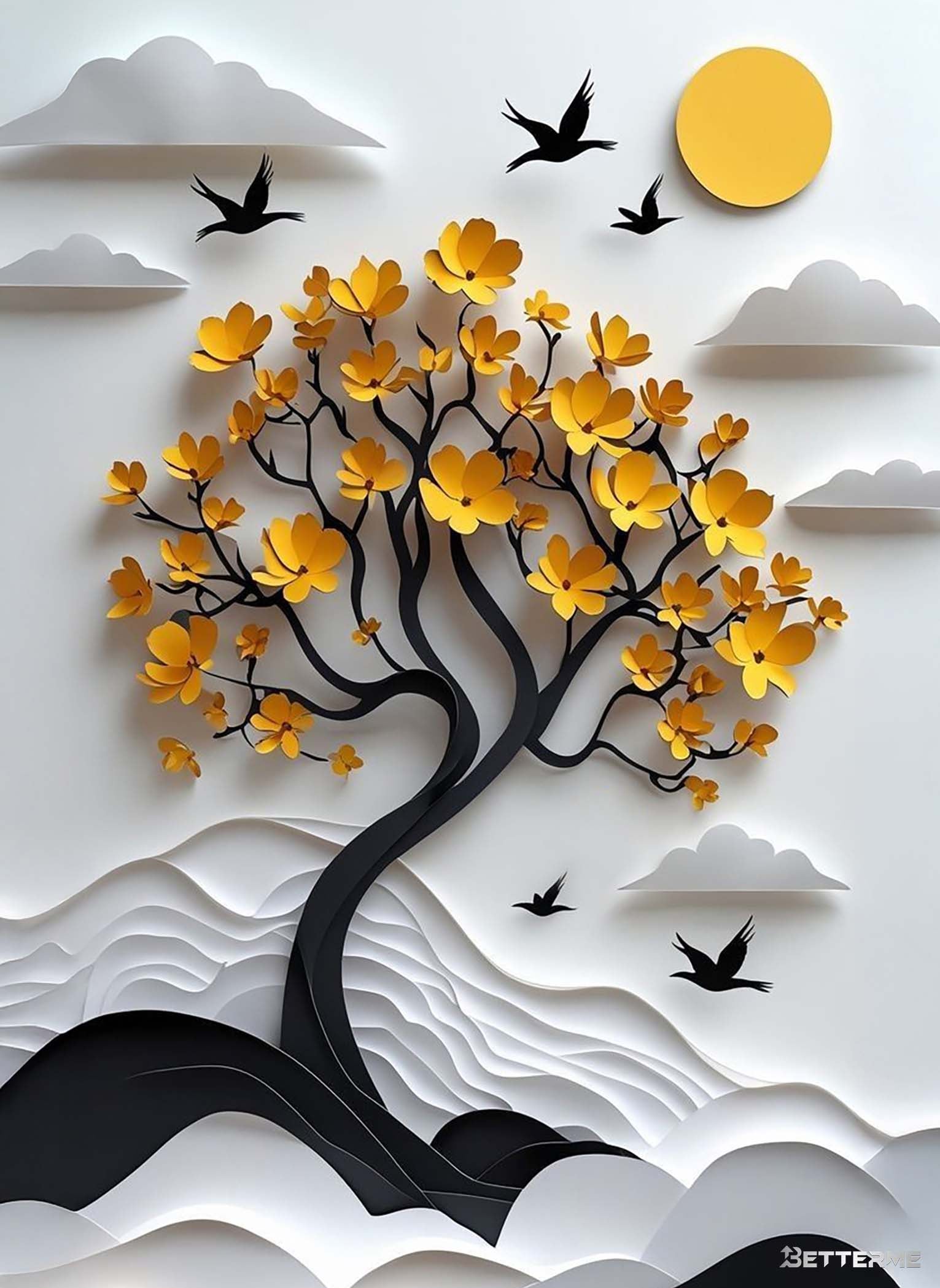 Paper-cut art