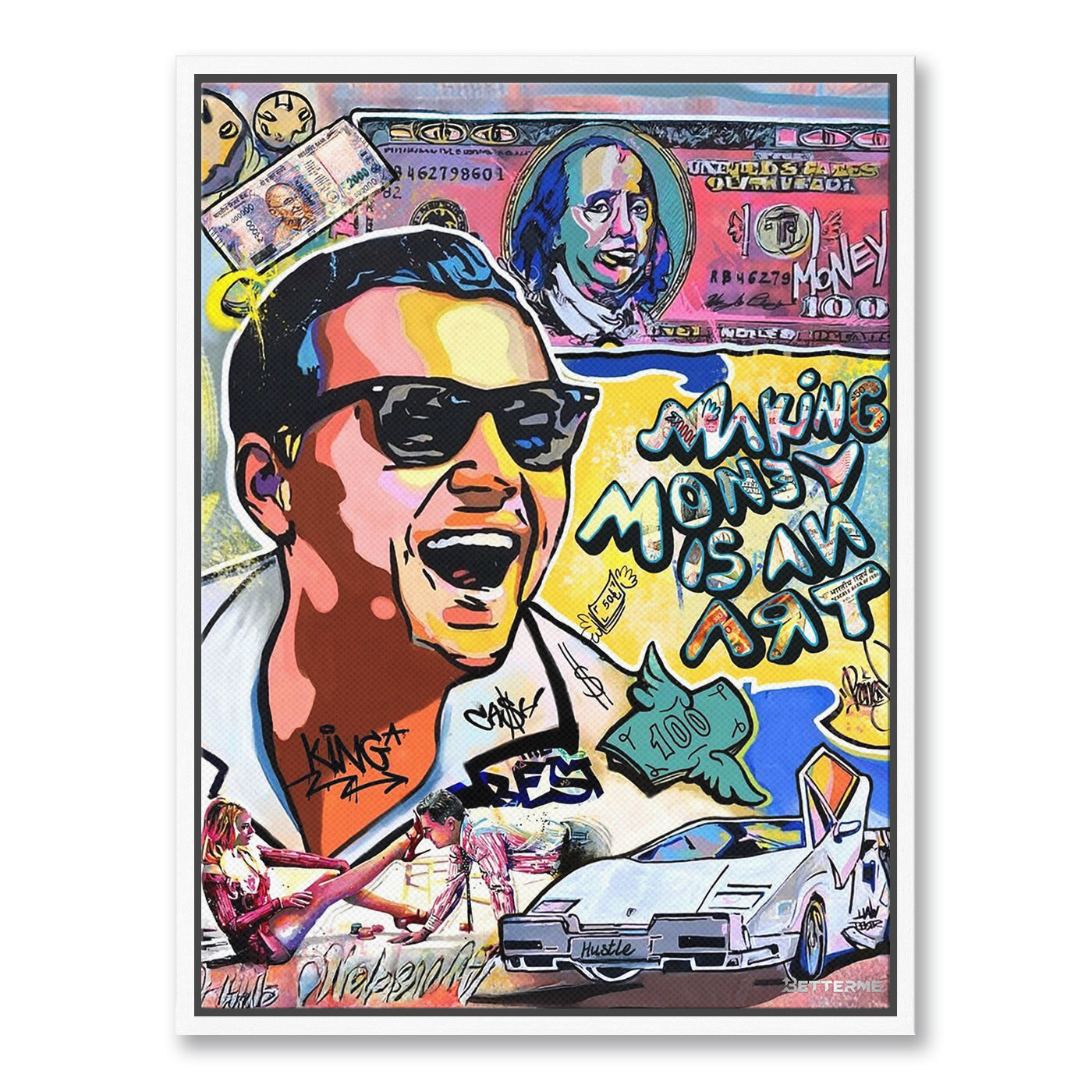 Wolf of Wall Street Art