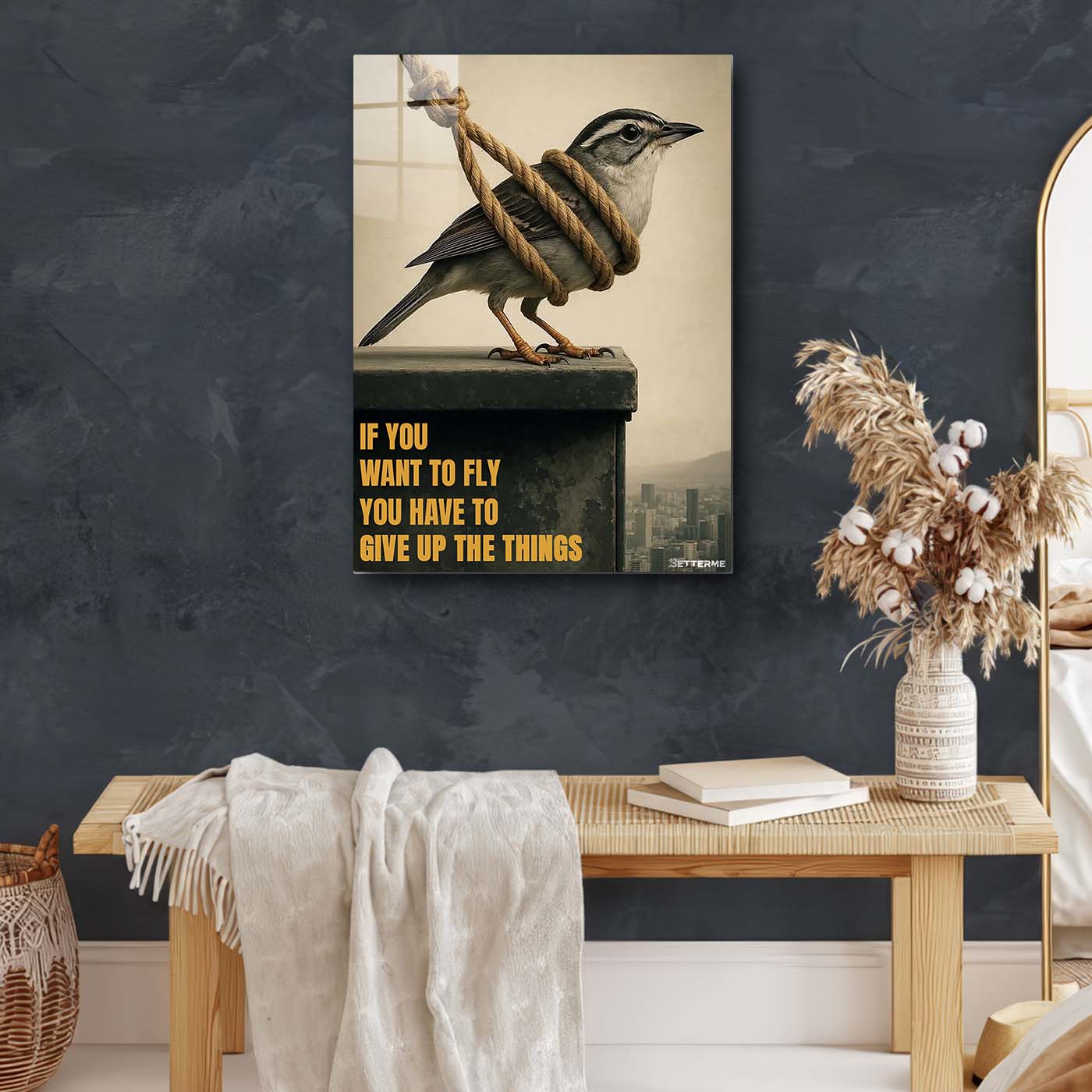 if you want to fly