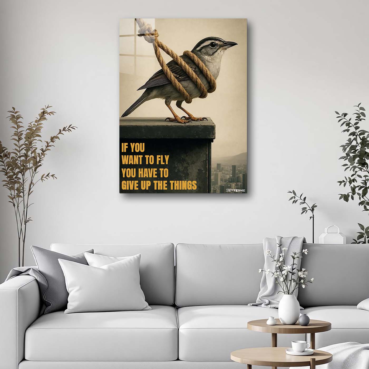 if you want to fly